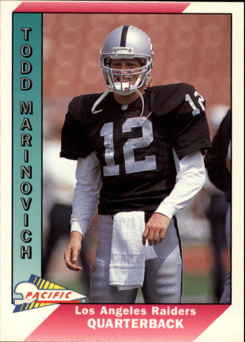 Todd Marinovich - Trading/Sports Card Signed