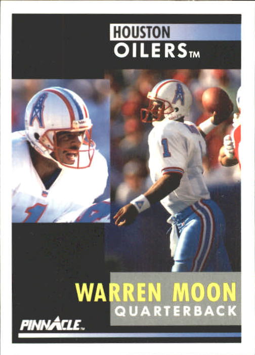 1991 Pinnacle #1 Warren Moon