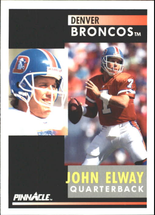 1991 Pinnacle #7 John Elway