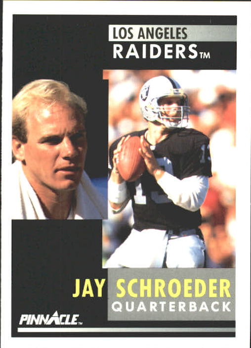 1991 Pinnacle #10 Jay Schroeder