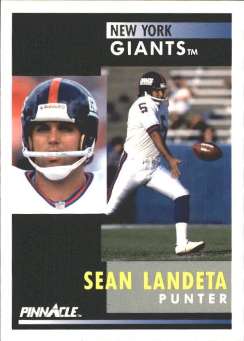 1991 Pinnacle #14 Sean Landeta