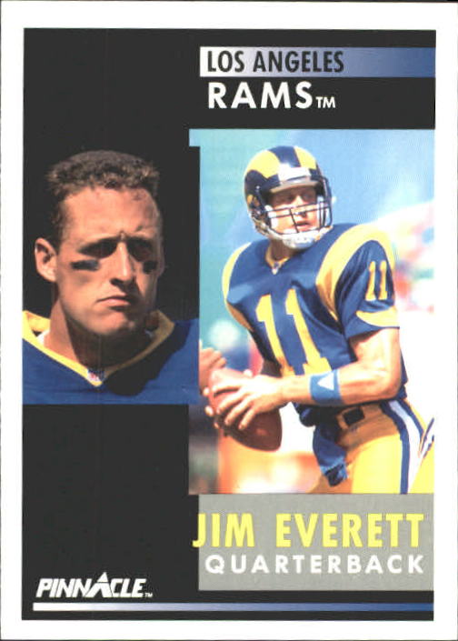 1991 Pinnacle #15 Jim Everett