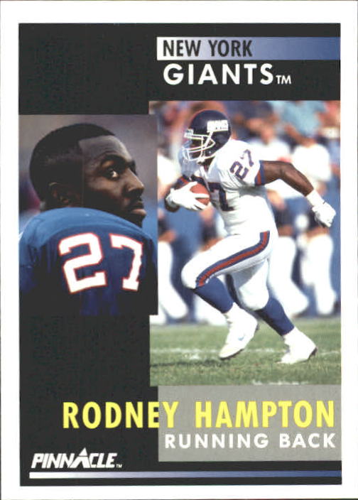 1991 Pinnacle #23 Rodney Hampton