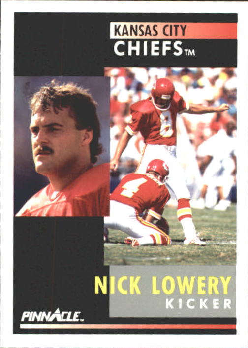 1991 Pinnacle #51 Nick Lowery