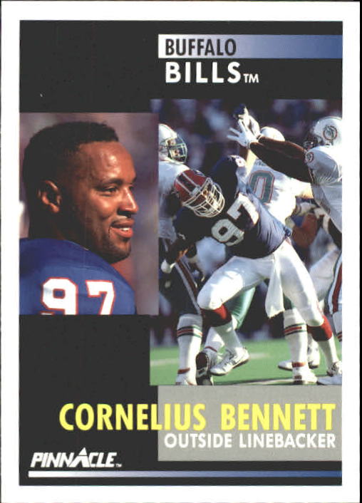 1991 Pinnacle #56 Cornelius Bennett