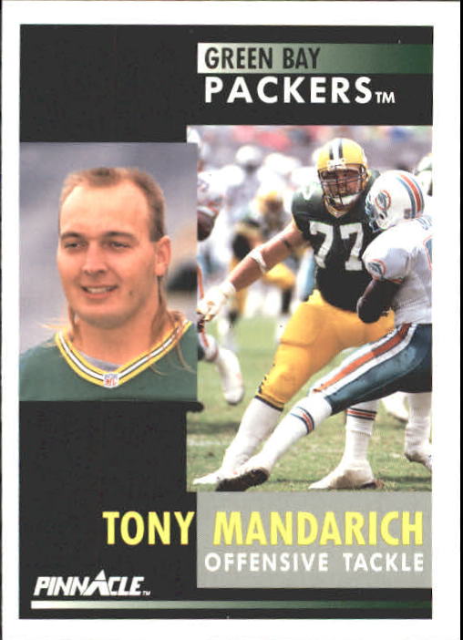 1991 Pinnacle #57 Tony Mandarich