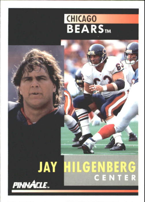 1991 Pinnacle #65 Jay Hilgenberg