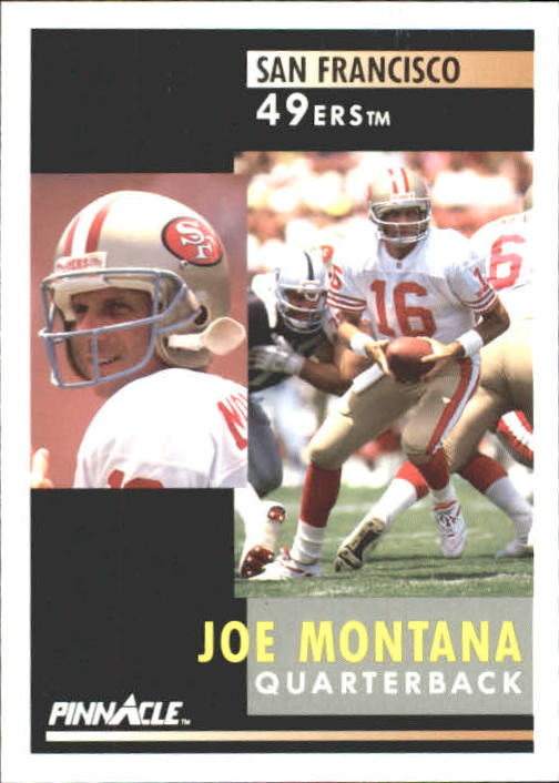 1991 Pinnacle #66 Joe Montana