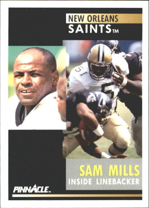 1991 Pinnacle #68 Sam Mills