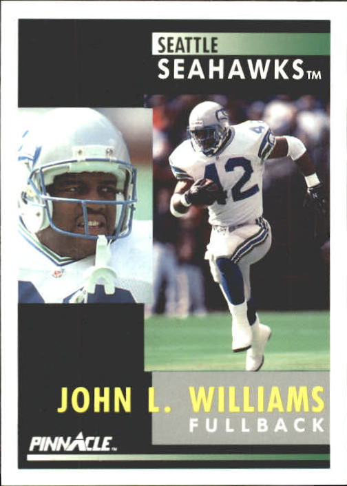 1991 Pinnacle #78 John L. Williams UER