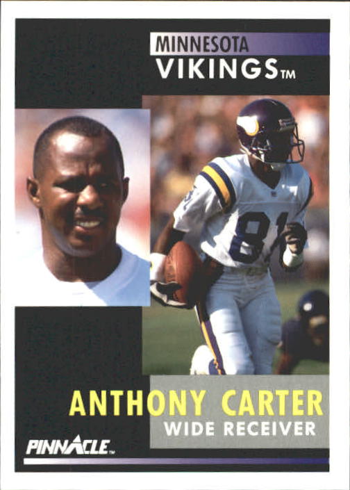 1991 Pinnacle #80 Anthony Carter