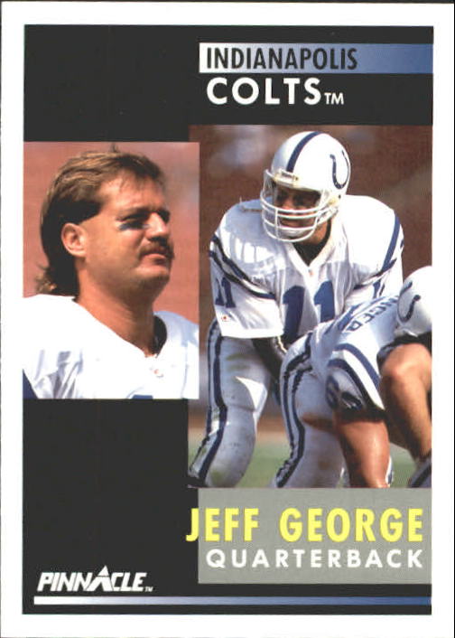 1991 Pinnacle #92 Jeff George