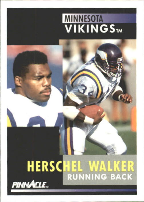 1991 Pinnacle #97 Herschel Walker