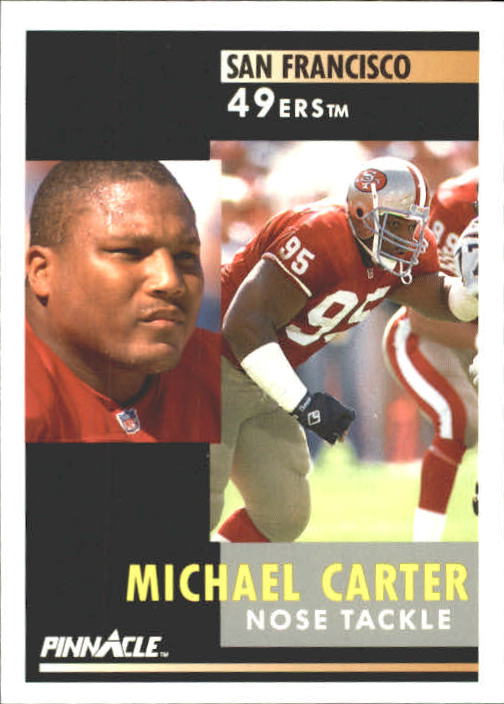 1991 Pinnacle #115 Michael Carter