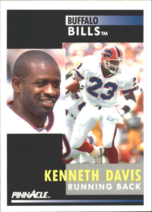 1991 Pinnacle #117 Kenneth Davis