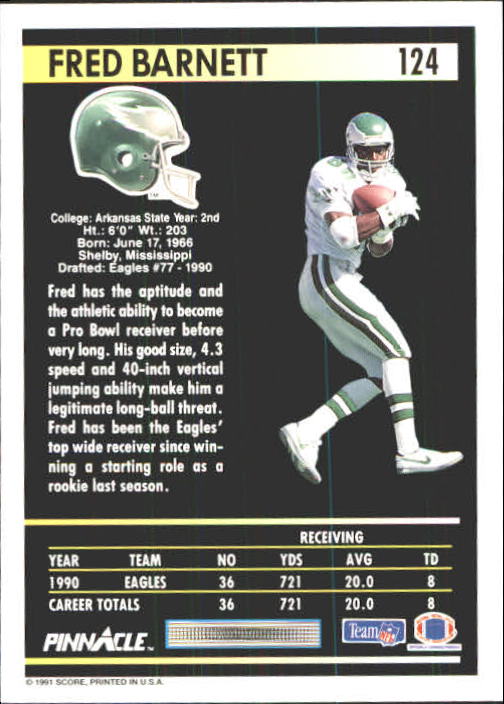 A7088- 1991 Pinnacle FB Card #s 1-250 +Rookies -You Pick- 15+ FREE US SHIP - Picture 245 of 497
