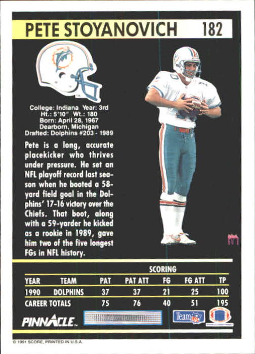 A7088- 1991 Pinnacle FB Card #s 1-250 +Rookies -You Pick- 15+ FREE US SHIP - Picture 361 of 497