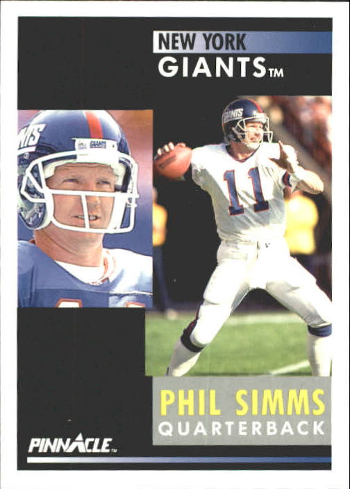 1991 Pinnacle #235 Phil Simms
