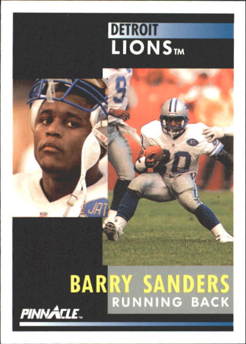 1991 Pinnacle #250 Barry Sanders