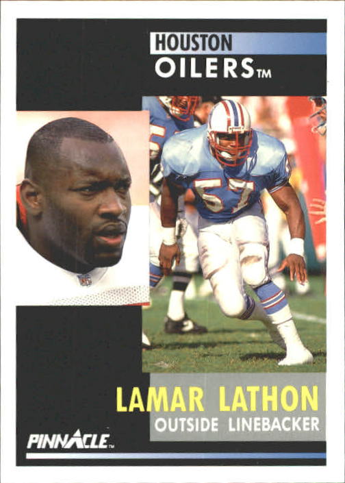 1991 Pinnacle #254 Lamar Lathon