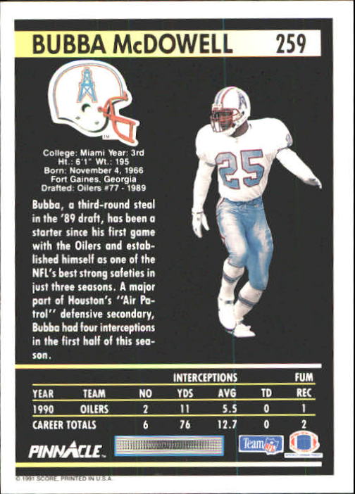 A7088- 1991 Pinnacle FB Card #s 251-415 +Inserts -You Pick- 15+ FREE US SHIP - Picture 19 of 311