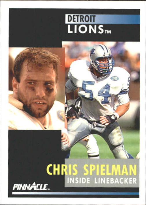 1991 Pinnacle #270 Chris Spielman