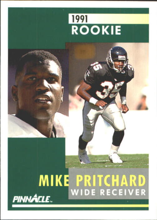 1991 Pinnacle #282 Mike Pritchard RC