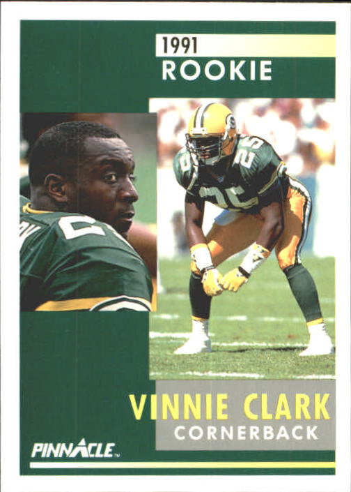 1991 Pinnacle #291 Vinnie Clark RC