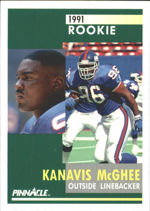 1991 Pinnacle #299 Kanavis McGhee RC