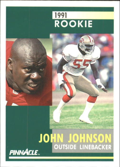 1991 Pinnacle #302 John Johnson RC