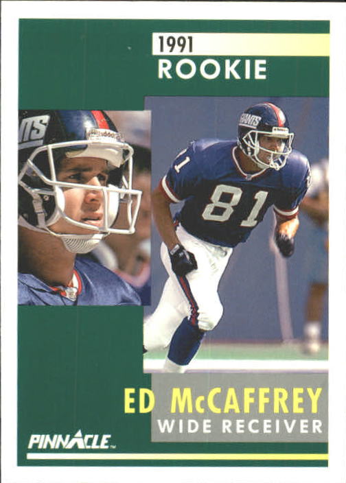 1991 Pinnacle #322 Ed McCaffrey RC
