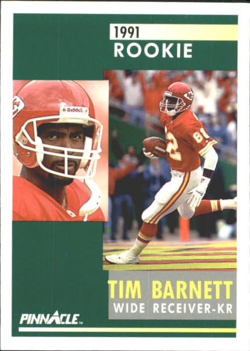 1991 Pinnacle #327 Tim Barnett RC