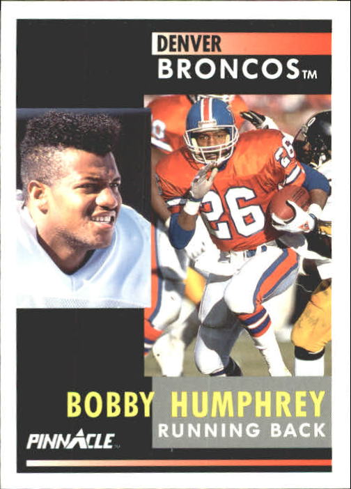 1991 Pinnacle #340 Bobby Humphrey