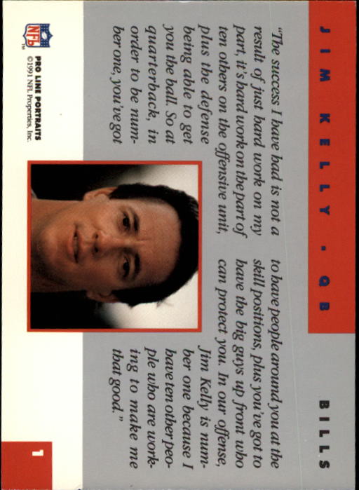 A9879- 1991 Pro Line Portraits FB #s 1-200 +Rookies -You Pick- 15+ FREE US SHIP - Picture 3 of 393