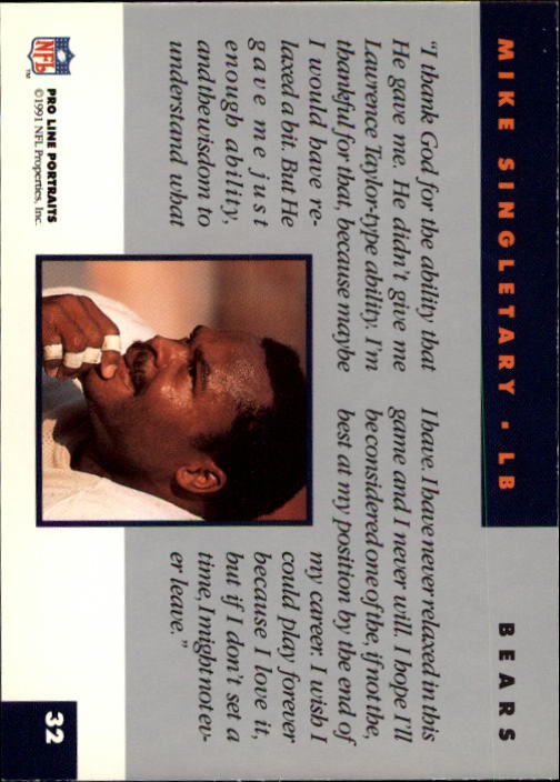 A9879- 1991 Pro Line Portraits FB #s 1-200 +Rookies -You Pick- 15+ FREE US SHIP - Picture 63 of 393