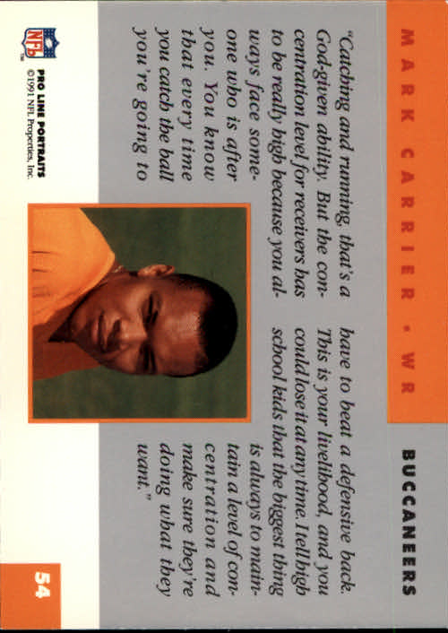 A9879- 1991 Pro Line Portraits FB #s 1-200 +Rookies -You Pick- 15+ FREE US SHIP - Picture 107 of 393