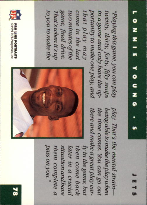 A9879- 1991 Pro Line Portraits FB #s 1-200 +Rookies -You Pick- 15+ FREE US SHIP - Picture 155 of 393