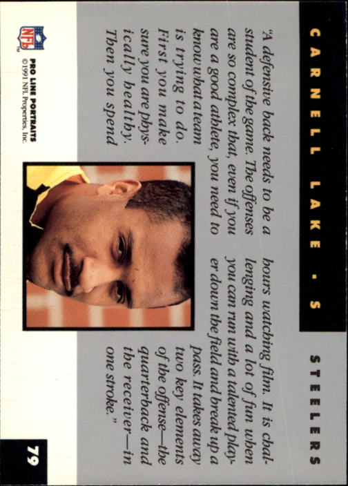 A9879- 1991 Pro Line Portraits FB #s 1-200 +Rookies -You Pick- 15+ FREE US SHIP - Picture 157 of 393