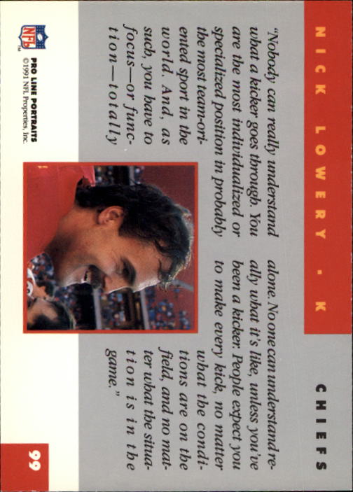 A9879- 1991 Pro Line Portraits FB #s 1-200 +Rookies -You Pick- 15+ FREE US SHIP - Picture 195 of 393