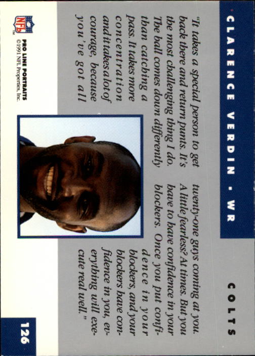 A9879- 1991 Pro Line Portraits FB #s 1-200 +Rookies -You Pick- 15+ FREE US SHIP - Picture 247 of 393