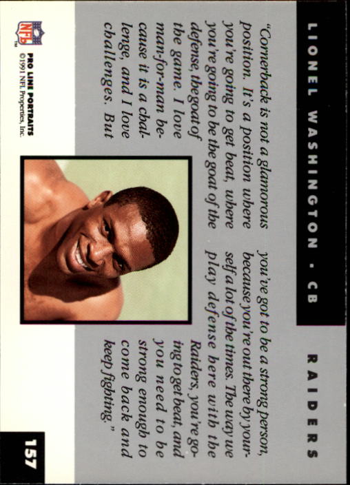 A9879- 1991 Pro Line Portraits FB #s 1-200 +Rookies -You Pick- 15+ FREE US SHIP - Picture 309 of 393