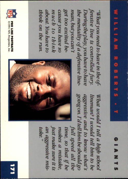 A9879- 1991 Pro Line Portraits FB #s 1-200 +Rookies -You Pick- 15+ FREE US SHIP - Picture 337 of 393