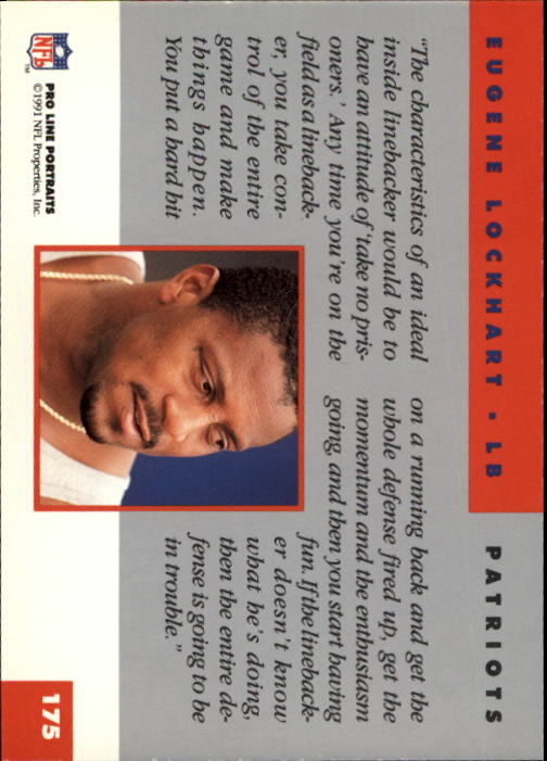 A9879- 1991 Pro Line Portraits FB #s 1-200 +Rookies -You Pick- 15+ FREE US SHIP - Picture 343 of 393