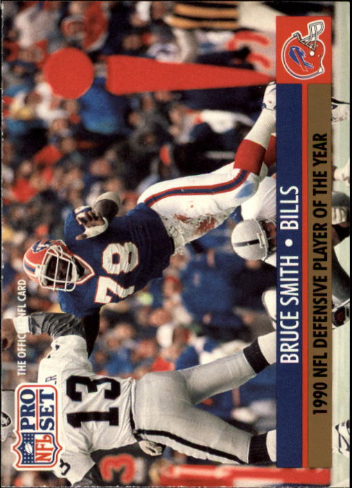 1991 Pro Set #6 Bruce Smith/NFL Defensive/Player of the Year