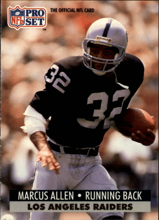 Marcus Allen #538 Prices, 1990 Pro Set