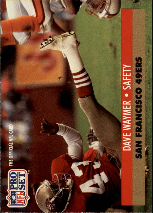 1991 Pro Set #657 Dave Waymer