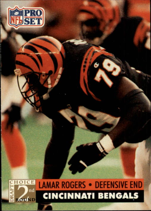 1990 Pro Set #466 TIM KRUMRIE Cincinnati Bengals