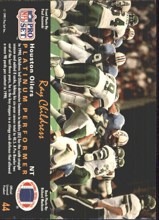 A0573- 1991 Pro Set Platinum Football Cards 1-200 -You Pick- 15+ FREE US SHIP