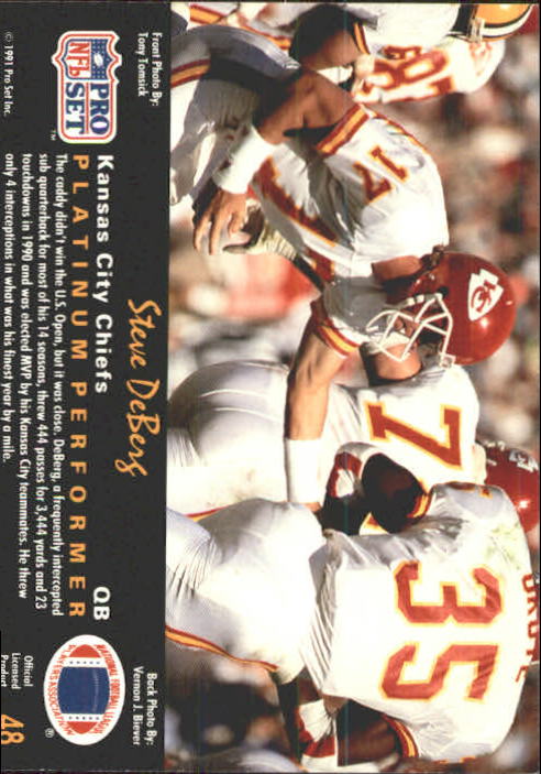 A0573- 1991 Pro Set Platinum Football Cards 1-200 -You Pick- 15+ FREE US SHIP