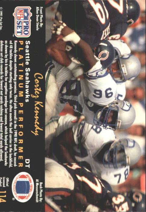 A0573- 1991 Pro Set Platinum Football Cards 1-200 -You Pick- 15+ FREE US SHIP